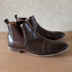 robert wayne jef leather ankle boot